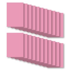 전송상사 칼라하드보드지 1T 분홍, A4, 22개