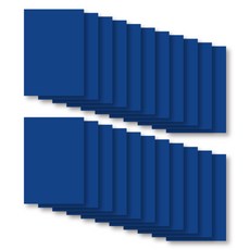 전송상사 칼라하드보드지 1T 남색, A4, 22개