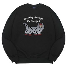 엘런아시 점박이 오버핏 맨투맨