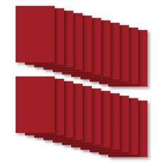 전송상사 칼라하드보드지 1T 빨강, A4, 22개