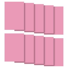 Jeonsong Sangsa 彩色硬紙板 1T 粉紅色 1mm, 10個, A3