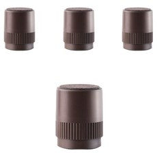 All-High 家具椅子桌子用堅固長度高度可調式腳墊 棕色, 4個