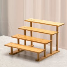 비투윈 가드닝 화분받침 4단, 혼합색상, 1개