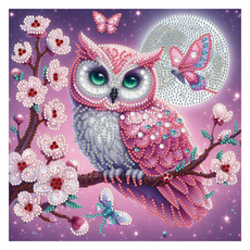 KUMIHANDS 閃亮寶石十字繡 30 x 30 cm, 1個, AB083