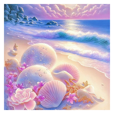 KUMIHANDS 星星 寶石十字繡 30 x 40 cm, 1個, FJ11112