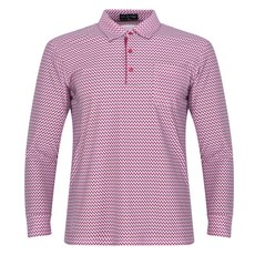 쟌피엘 페라어스 남성용 물결패턴 카라 골프셔츠 GCTS5DJ2282