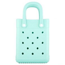 Monde Spot EVA 迷你配件 DIY Comfy Bag 浴室沐浴籃 包 YY57801, 薄荷綠