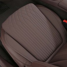 크로니클 프리미엄 크리페 차량용 방석 앞좌석 시트, 모카 브라운, 1개