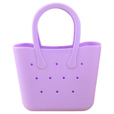 Mondspot 矽膠超迷你DIY浴室沐浴籃 YY57831, 紫色