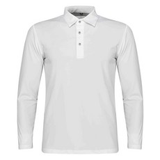 FERRA US 男士素色彈性高爾夫長袖襯衫 GCTS5FU2730