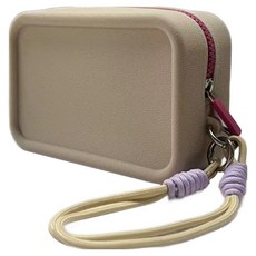 Mondespot DIY舒適包沐浴籃 矽膠把手包 YY57811, 淺褐色