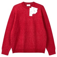 Meosidda 男士空氣感混色雙色圓領針織衫