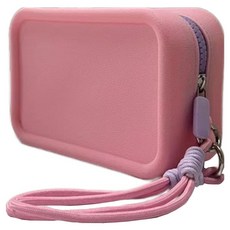 Mondspot DIY矽膠提把沐浴籃 YY57811, 粉紅色