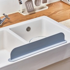 퓨어썬데이 실리콘 싱크대 물막이 높이 8.5cm, 그레이, 1개