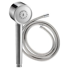 월드크린 울트라 3단 고압 올스텐 샤워기 헤드 + 줄 2m 세트, 혼합색상, 1개