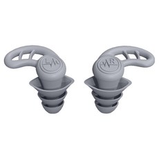 Veramang 防噪音助眠矽膠J型耳塞 2入組 灰色, 1套