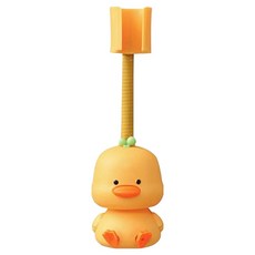 Monde Spot 角度可調 可愛小鴨 免打孔 黏貼式 蓮蓬頭支架 YY57788, 黃色