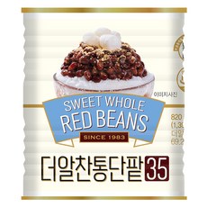 화과방 대두식품 더알찬통단팥35, 820g, 1개