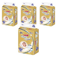 군 프리미엄 밴드형 기저귀 남여공용, 신생아용(NB), 240매