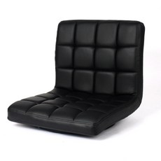 도리퍼니처 회전 좌식 의자, 블랙, 1개