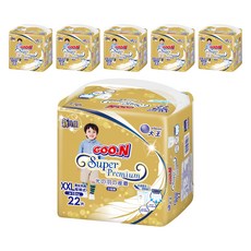 GOO.N 大王 頂級褲型紙尿褲 男女通用, 132張, 加大碼(2XL)