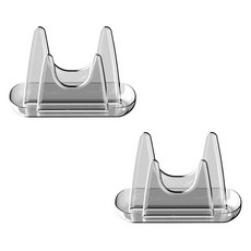 그래다다 냄비뚜껑 조리도구 거치대, 투명, 2개