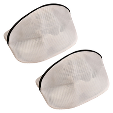 Green Living 鞋子內衣洗衣網, 黑色, 2個