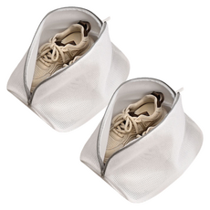 Green Living 鞋子內衣洗衣網, 灰色, 2個