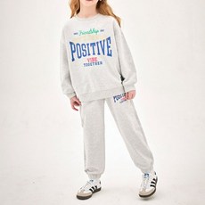 JELISPOON 兒童友誼撞色上下裝套裝