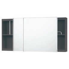 두진 슬림 욕실 슬라이드장 DS-1200BK 방문설치, 블랙, 1개