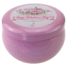 迷你尺寸茶蠟燭燭台收納盒 設計1, 無香, 1個, 65g