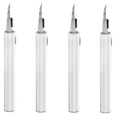 Rediello 手機耳機孔清潔刷, 4個, 白色