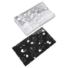 Pojangnet SJ 愛心印花 OPP袋 無自黏, 400個