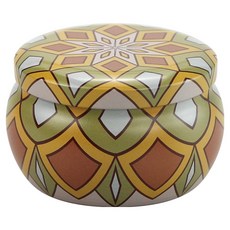 迷你尺寸茶燭燭台收納盒 款式38, 無香, 1個, 65g