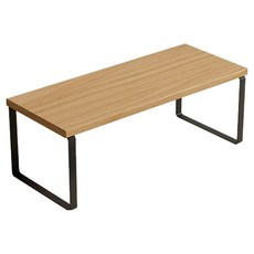 마켓감성 주방 스토리지 받침대, 우드 블랙프레임, 1개