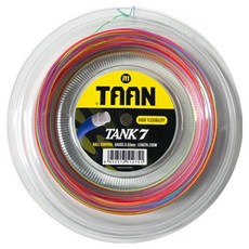 TAAN 泰昂 羽球中高級者球拍捲線 TANK7, 1個, 彩虹