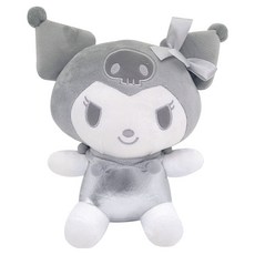 三麗鷗 酷洛米 絨毛娃娃, 銀色, 1個, 25cm
