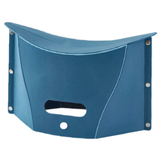 小板凳 攜帶式摺疊椅, 深藍色, 4個