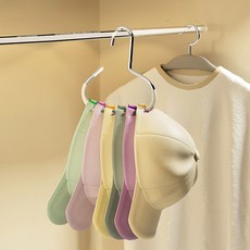 오마땅 스카프 벨트 옷장걸이, 화이트, 5개