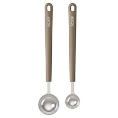 DAILYCHEF 長柄量匙 棕色組, 1組