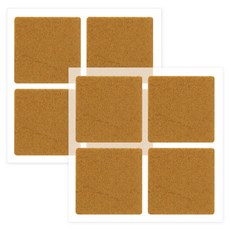 정사각 긁힘방지패드, 8개