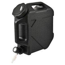 MSRC 휴대용 대용량 캠핑 물통 10L, 블랙, 1개