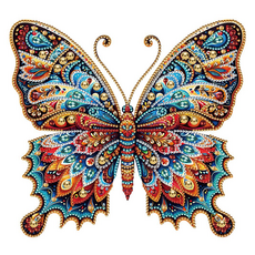 KUMIHANDS 閃亮寶石十字繡 30 x 30 cm, AB020, 1個