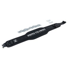 ZERO TO HERO 重量深蹲引體向上腰帶, 黑色, 1400g