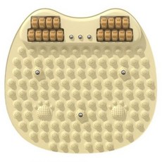 헬씨닷 롤링 실리콘 발지압 매트 50cm, 1개, 베이지