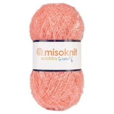 미소털실 펄 수세미실 80g, 12살몬, 1개