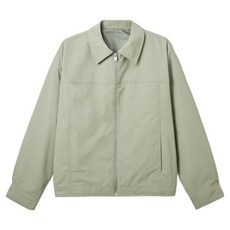 SPAO 男士寬鬆版型拉鍊夾克 SPJJF23M01