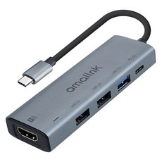 Coms USB Type C to HDMI 轉換器 4K 30Hz FW840, 單一顏色, 1個
