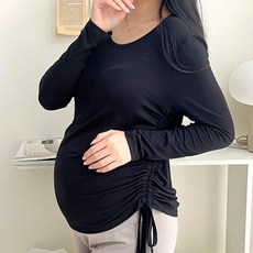 블룸액티브 셔링 긴팔 임산부 티셔츠