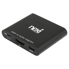넥시 1:2 HDMI 분배기 NX-4K0102-EDID, NX-4K0102-EDID/NX1488, NX1488